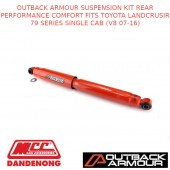 OUTBACK ARMOUR SUSPENSION KIT REAR COMFORT FITS TOYOTA LC 79 SERIES SC V8 07-16